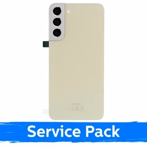 Takakuori yhteensopiva Samsung S906 S22 Plus / Cream / (Service Pack)