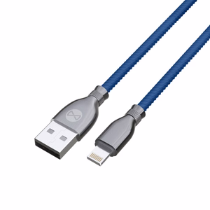 Forever Tornado cable USB - Lightning 1,0 m 3A navy blue