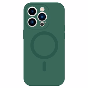 TEL PROTECT MagSilicone Suojakuori iPhone 11:lle vihreä