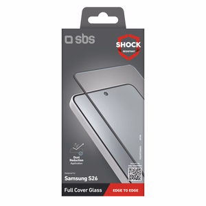 SBS Full Cover karkaistu lasi Samsung Galaxy S26:lle