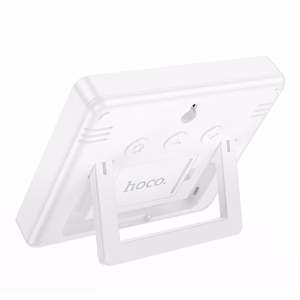 Electronic clock with hygrothermometer Hoco HX41 white