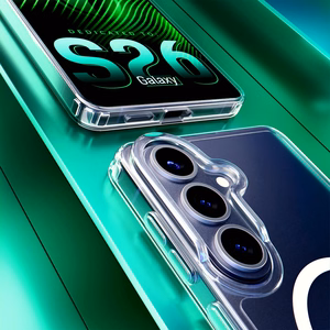 3mk Armor MagCase Samsung Galaxy S26 Pro:lle - Läpinäkyvä