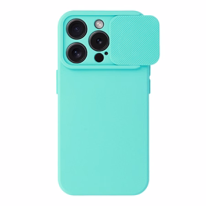 Camshield Soft Suojakuori iPhone 15 Pro:lle - minttu