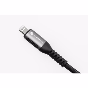 Kaapeli USB C - Lightning Forcell F-Energy PD 3A 27W Cafule 0,25m C259 musta