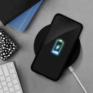 Silikoninen suojakuori Samsung A17 musta