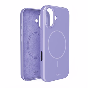 Puro Pulse iPhone 17 polykarbonaatti suojakuori - violetti