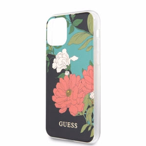 Guess GUHCN58IMLFL01 iPhone 11 Pro musta/musta N°1 Kukka-mallisto