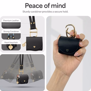 Spigen Cyrill Mini Laukku AirPods 4:lle - Musta