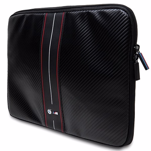 BMW Carbon & Red Stripe hihna 14 tuuman kannettavalle - musta