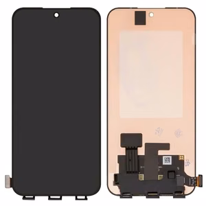 LCD-näyttö Oppo Reno 13/14 kosketusnäytöllä, musta, ORG