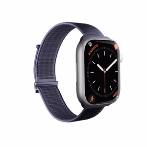 Puro Sport Hihna Apple Watch 44/45/46/49mm:lle - laivastonsininen