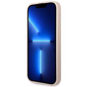 Guess GUHCP14L4GMGPI iPhone 14 Pro 6.1" vaaleanpunainen/vaaleanpunainen kovakotelo 4G Iso metallilogo