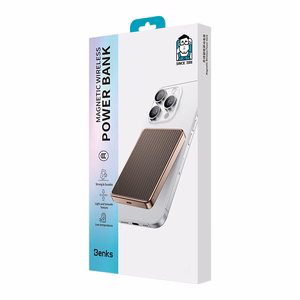 Benks Power Bank 10000mAh MP17 Armor Tint Gold - Type C - magnetic with induction charging