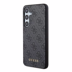Guess Suojakuori Samsung Galaxy A35:lle GUOHCSA35G4GFGR (PU 4G Classic Metal Logo) musta