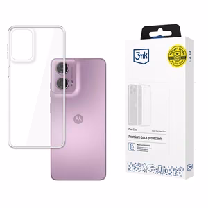 3mk Clear Case Motorola Moto G24:lle - läpinäkyvä