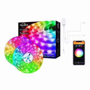 Älykäs WiFi RGB LED-valonauha NiteBird SL3 (2x5m), Tuya