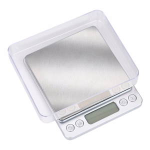 Alpina precision digital scale with two trays