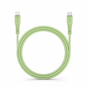 Kaapeli USB C - Lightning Forcell F-Energy PD 3A 27W Silikoninen 1 m C346 vihreä