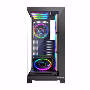 Modecom Volcano Stellar ARGB Midi 8F musta