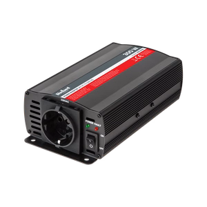 REBEL 24 V–230 V -invertteri, 300 W, saksalainen F-tyypin pistorasia