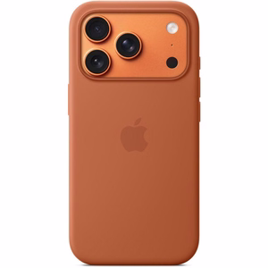 iPhone 17 Pro silikoninen suojakuori MagSafella – terrakotta