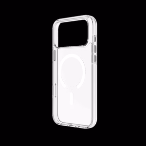 JUST MUST MAGSAFE CRYSTAL I suojakuori iPhone 17 Pro Max läpinäkyvä