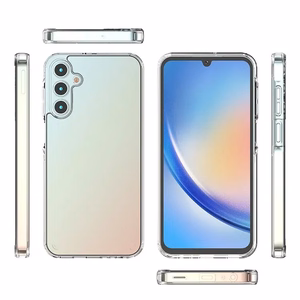 Clear Suojakuori Samsung Galaxy A24 4G:lle läpinäkyvä