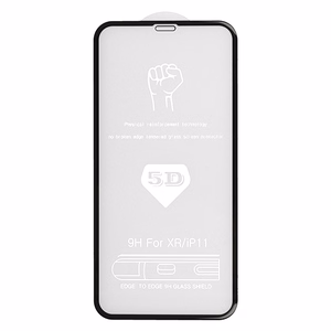 Tempered Glass Full Glue 5D for IPHONE 11 PRO MAX BLACK