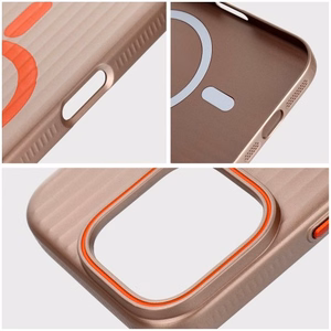 Suojakuori iPhone 17:lle Simply MagSafe-yhteensopiva titanium desert