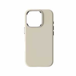 Case for iPhone 16 PRO Forcell F-Protect Frame Premium compatible with Magsafe antique white
