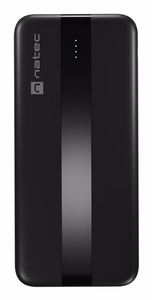 NATEC TREVI SLIM Q V2 -varavirtalähde litiumpolymeeri (LiPo) 10000 mAh musta