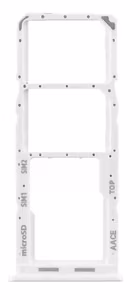 SIM card holder Samsung A13 A135/A137 White original (service pack)