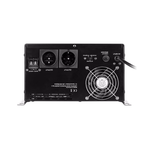 KEMOT PROsolar-2500 -seinäasenteinen aurinkoinvertteri, 24 V/230 V, 25000 VA/1800 W