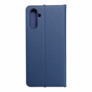 Läppäsuojakuori Samsung A13 5G / A04S:lle Luna Book Carbon sininen