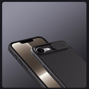 Nillkin CamShield Pro Magneettinen Suojakuori iPhone 16e / 17e:lle - Musta