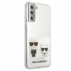 Karl Lagerfeld Karl&Choupette Case for Samsung Galaxy S21+ - Transparent