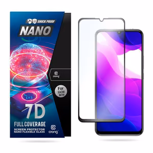 Crong 7D Nano Flexible Glass 9H hybridinäytönsuoja laitteelle Xiaomi Mi 10 Lite