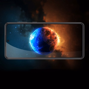 Nillkin CP+PRO erittäin ohut koko näytön karkaistu lasi 0,2 mm kehyksellä 9H Samsung Galaxy A73 musta