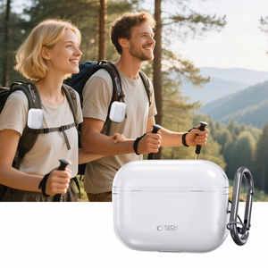 Tech-Protect FlexAir Suojakuori AirPods Pro:lle - Läpinäkyvä