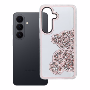Suojakuori Samsung S26:lle Teddy Bear vaaleanpunainen