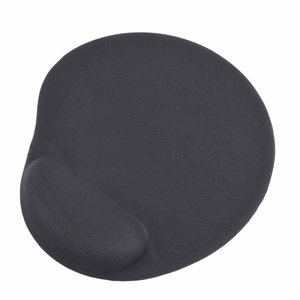 MP-GEL-BLACK 260x220 hiirimatto rannetuella, musta