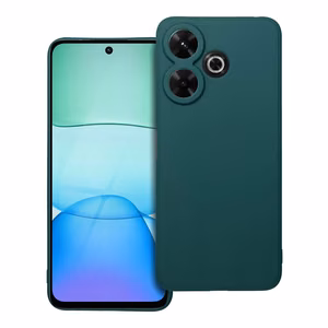 Matt tummanvihreä Suojakuori Xiaomi Redmi 13X:lle