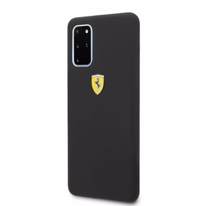 Ferrari Hardcase FESSIHCS67BK S20+ G985 musta/musta Silikoni