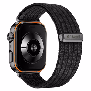Tech-Protect nailonranneke Huawei Watch Fit 3 / 4 / 4 Pro / 5 / 5 Pro - musta