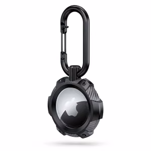 Tech-Protect TPUCarbon Suojakuori Apple AirTag - Musta