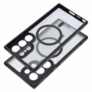 FULL MATTE MAG COVER puhelimen kuori, MagSafe-yhteensopiva, SAMSUNG S24 Ultra, musta