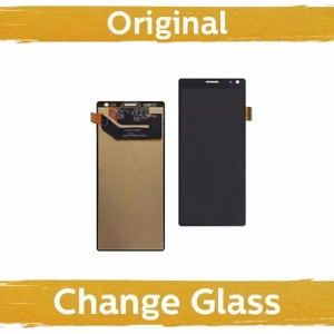 LCD-näyttö yhteensopiva Sony Xperia 10 Plus musta (uusittu: Kiina)