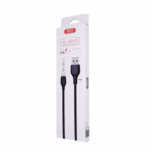 XO kaapeli NB103 USB - USB-C 2,0 m 2,1A, musta