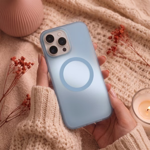 Tecto Shield Mistiq Mag suojakuori iPhone 16 Pro 6,3"-mallille, sininen
