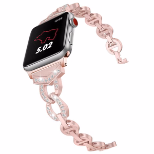 Bracelet loop for Apple Watch 42/44/45 design 3 pink